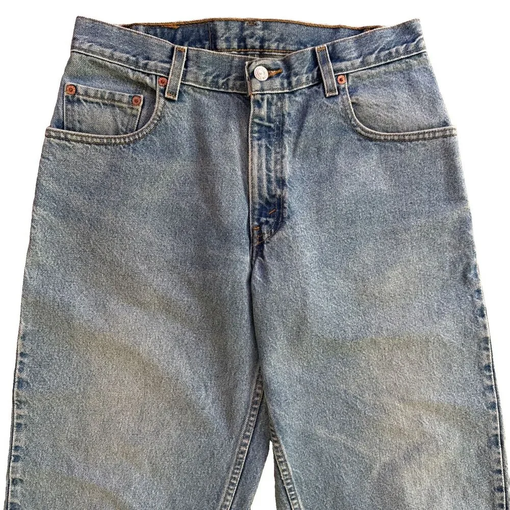 VTG Y2k Levi's 560 Jeans Mens Size 30x30 Blue Loose Fit Tapered Leg Denim Skater